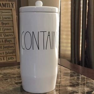 SOLD!!!   New Rae Dunn Canister
